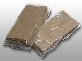 LDPE Gusset Bag Clear 12" X 6" X 24", 0.75 Mil