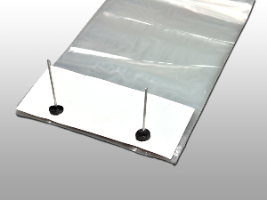 LDPE Gusset Bag w/ Wicket Dispenser 9.75" X 15" + 4.5", 1 Mil
