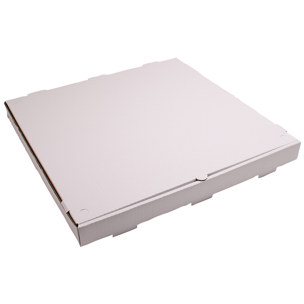 20" C Flute Pizza Box Plain White / Kraft