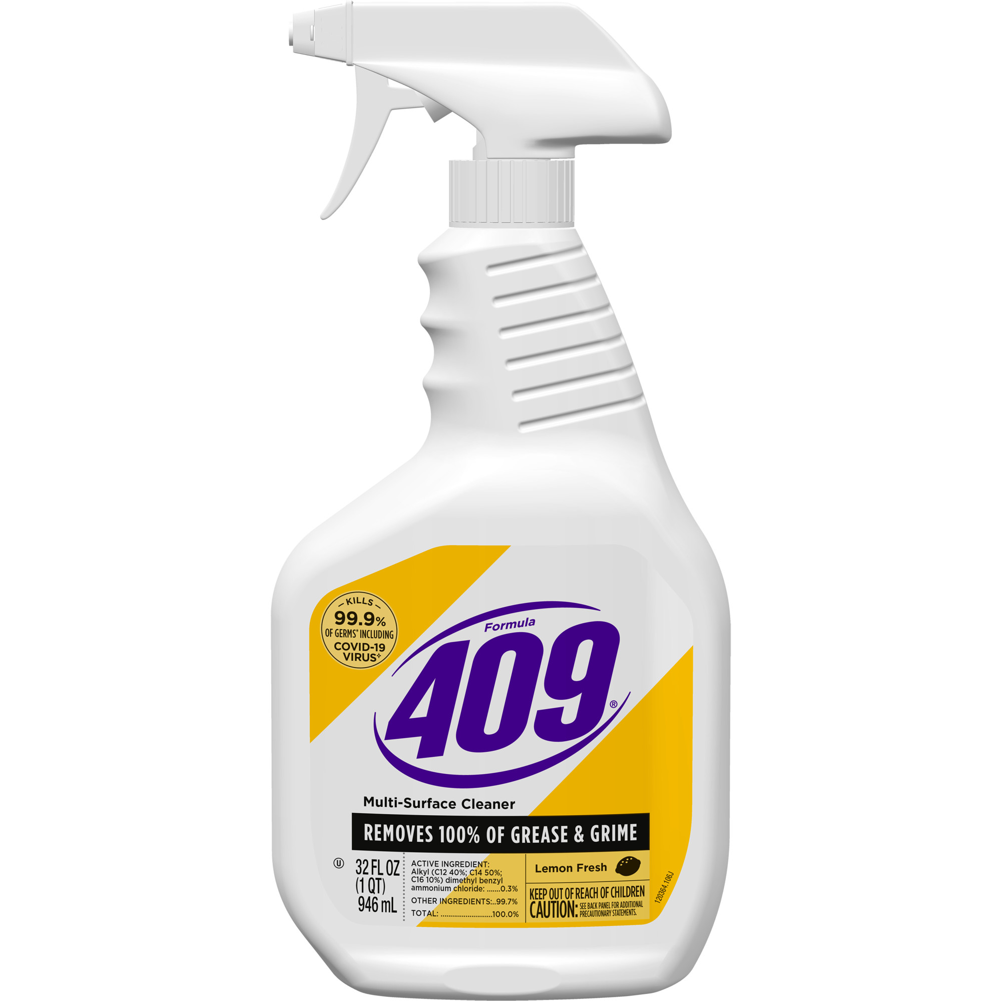 Formula 409 Multi-Surface Cleaner 32 oz.  Lemon Scent  Spray Bottle