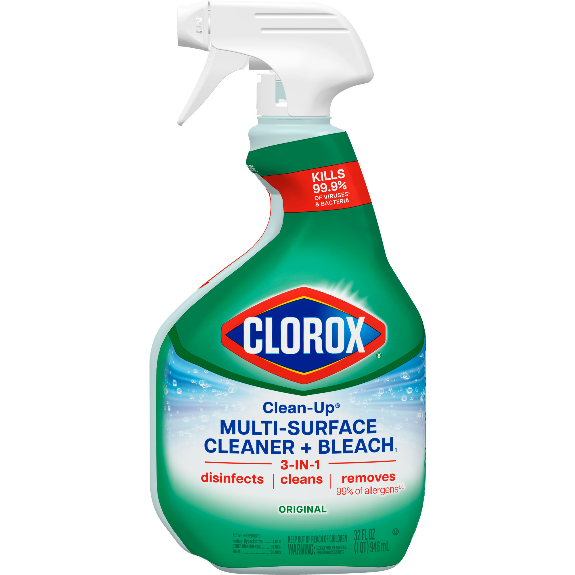 Clean-Up All Purpose Cleaner 32 oz. Spray, Original w/ Bleach