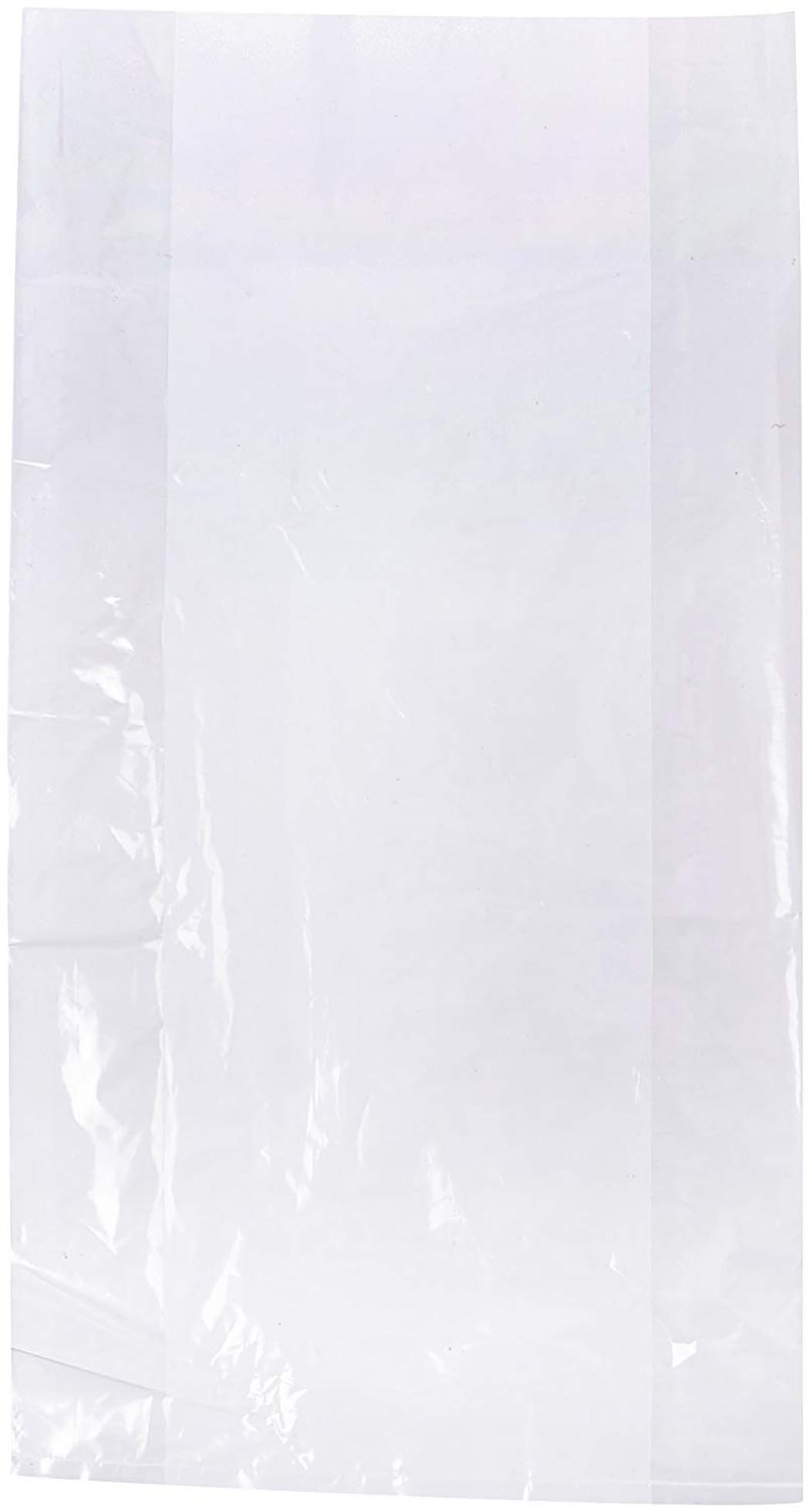 TUF-R Standard LLDPE Gusset Bag Clear 8" X 3" X 15" 0.75 Mil