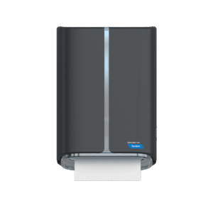 Tandem Roll Towel Dispenser Dark Gray Mechanical No-Touch