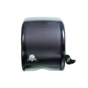 Dispenser for Hardwound Towel Lever Black