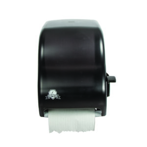 Dispenser for Hardwound Towel Lever Black