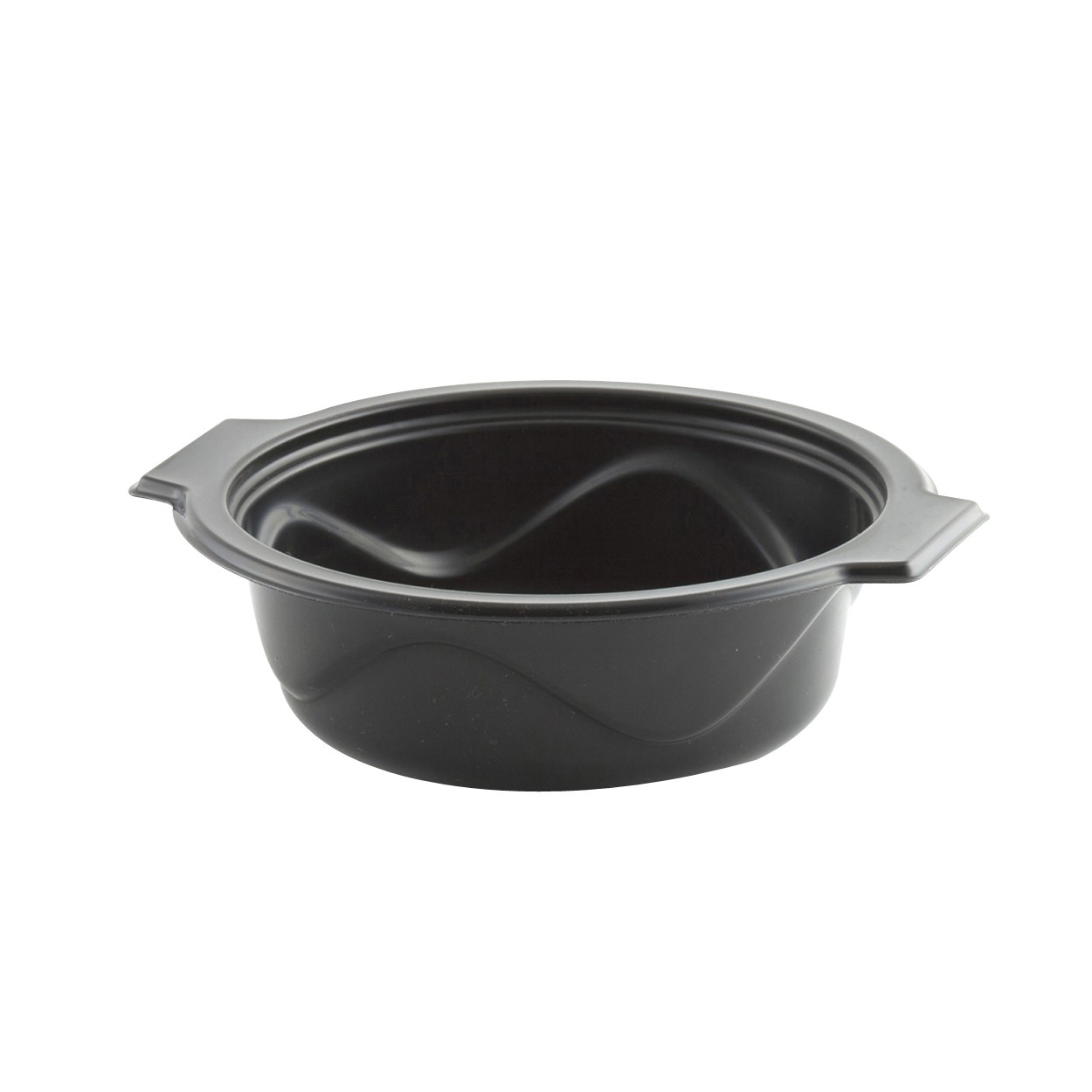 Microrounds Polypropylene Bowl Black, 16 oz.