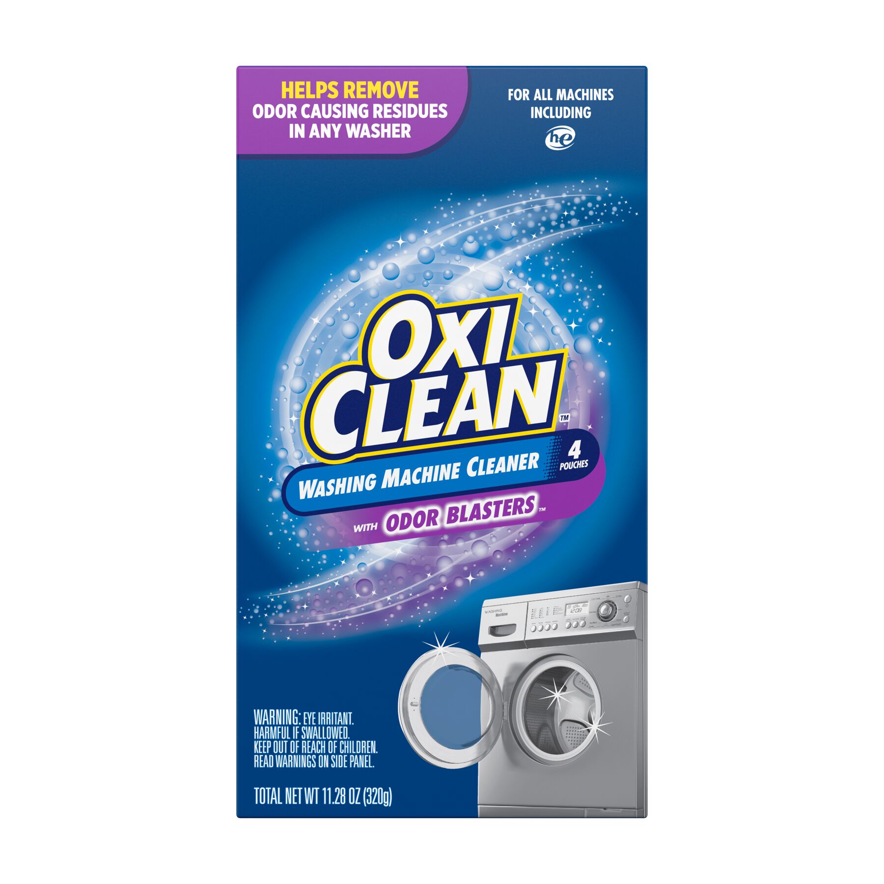 OxiClean Washing Machine Cleaner 4 Packs