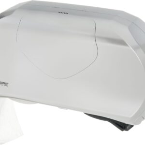 Twin Jumbo 9" Dispenser Stainless Steel Look