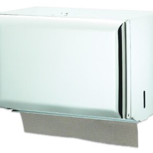 White Singlefold dispenser