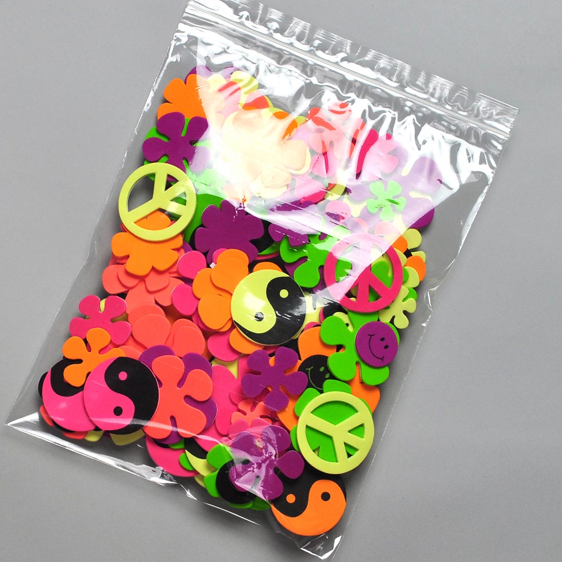 Polypropylene Seal Top Bag w/ Hang Hole Clear 10" x 12" 2 Mil