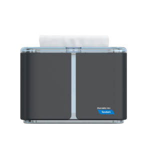 Tandem Multifold Dispenser Dark Gray Hand Towel Countertop
