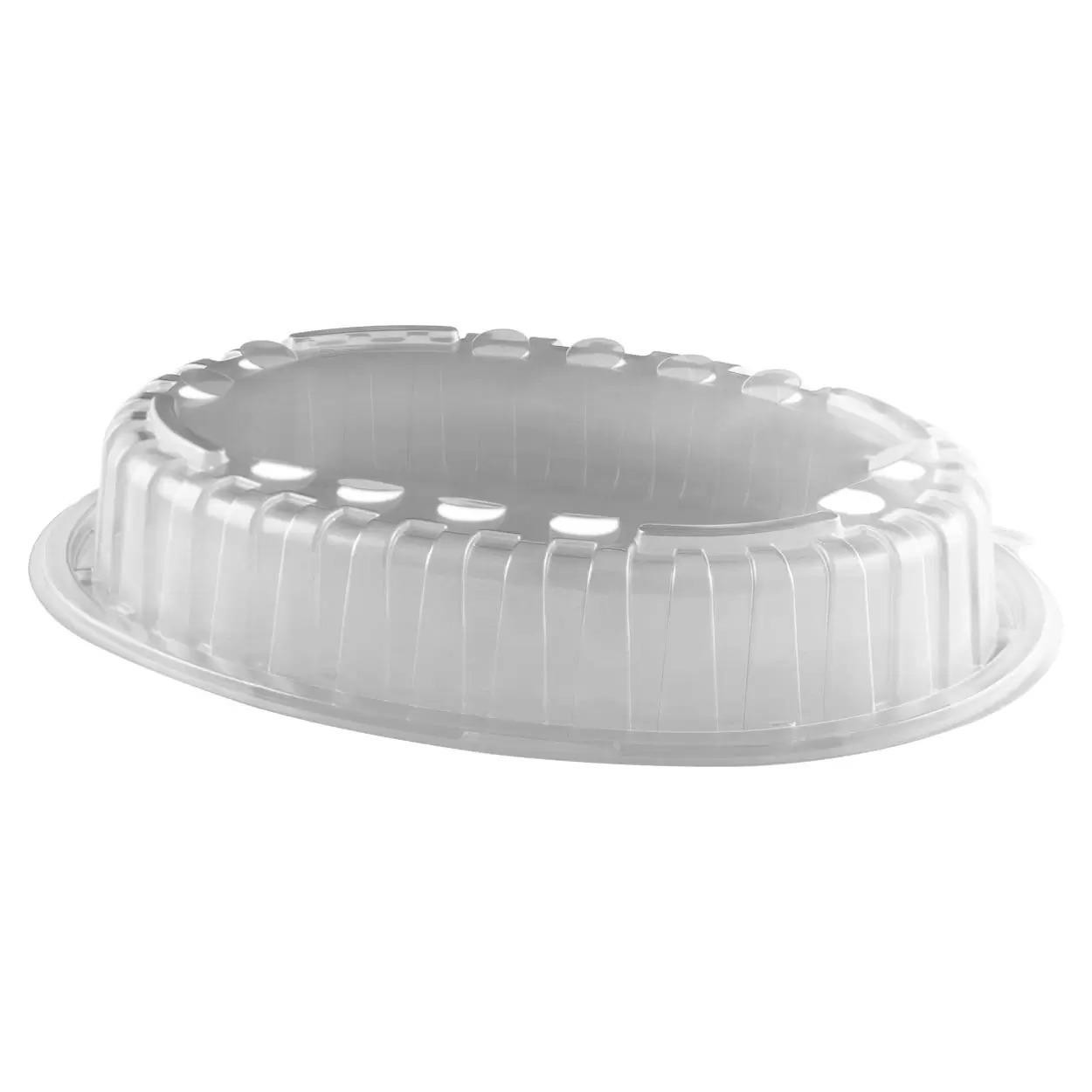 Clear Dome Lid Anti-Fog Vented Crisp Food Technologies