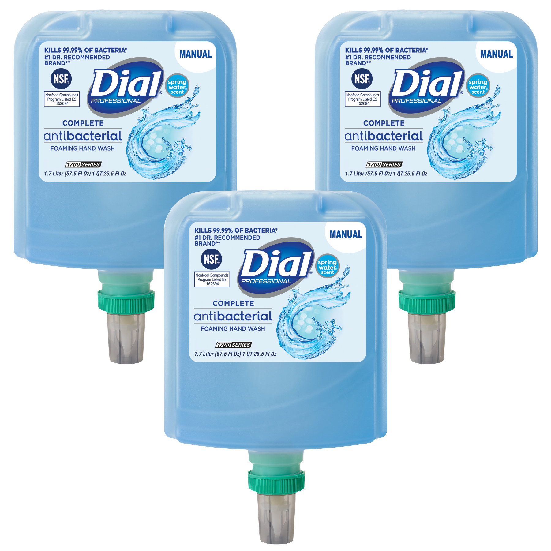 Complete Original 1700 Refill Antimicrobial 1.7 Liters Hand Wash
