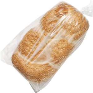 TUF-R STD Linear Gusset Bag Low Density 5" x 4.5" x 15" Clear