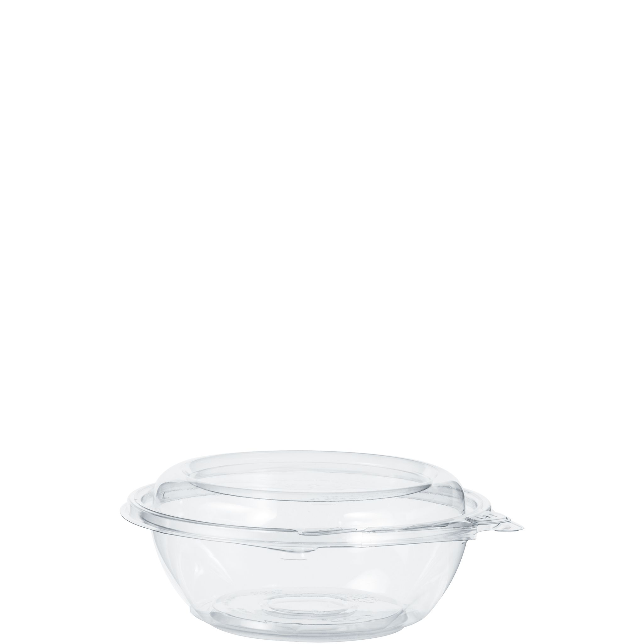 SafeSeal Bowl w/ Dome Lid 8 oz, Clear, PET