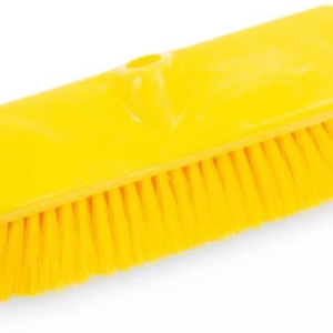 Flo-Thru Wall & Equipment Brush 10", Yellow