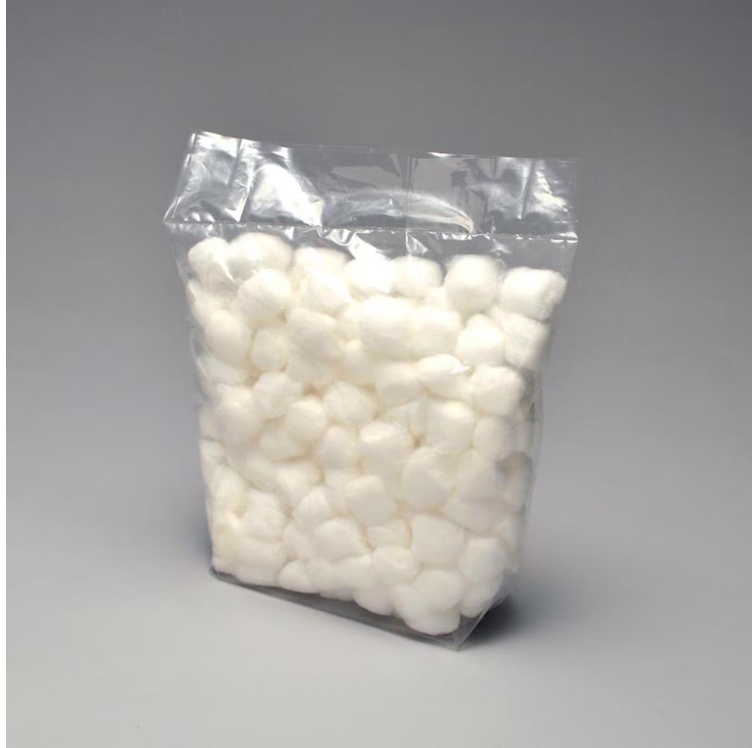 TUF-R Heavy Linear Gusset Bag 12" x 8" x 30" Low Density .85 Mil