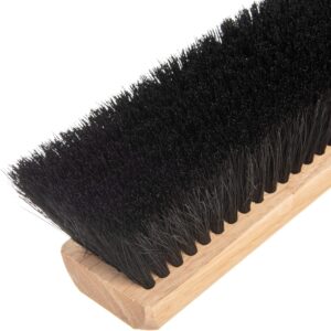 Flo-Pac Tampico Floor Sweep 18", Black