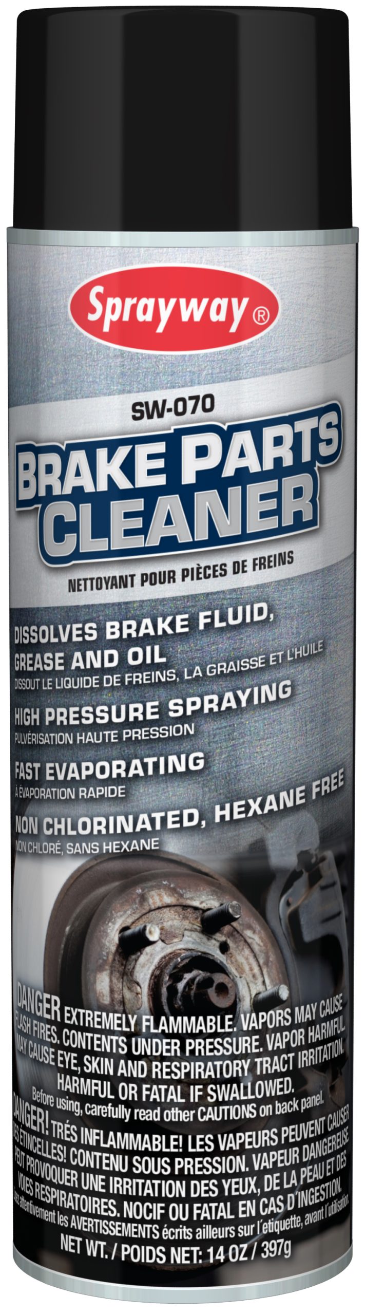 Sprayway Brake Parts Cleaner Low VOC 14 oz