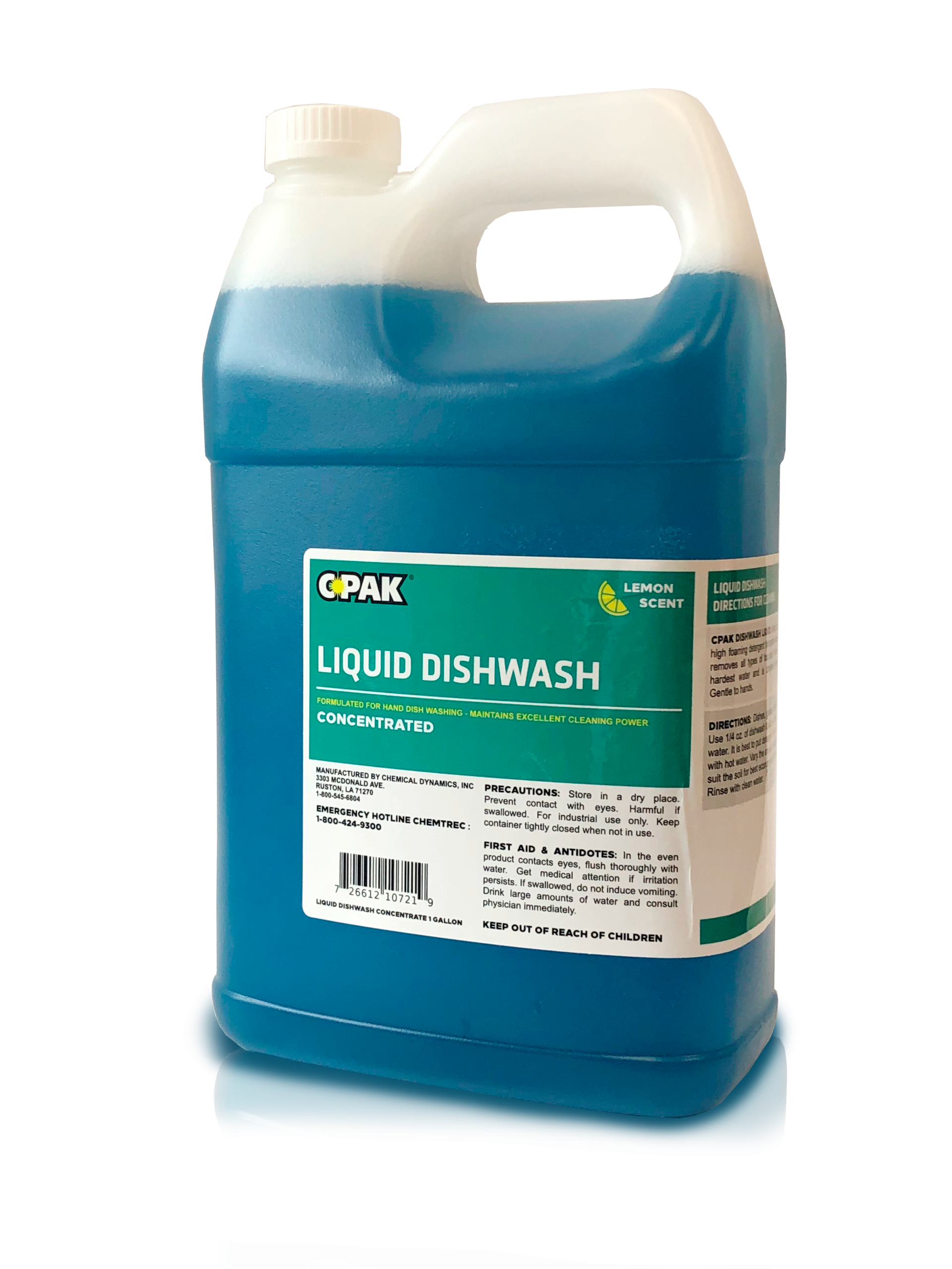 C Pak Dishwash Liquid w/ Pump 1 Gallon