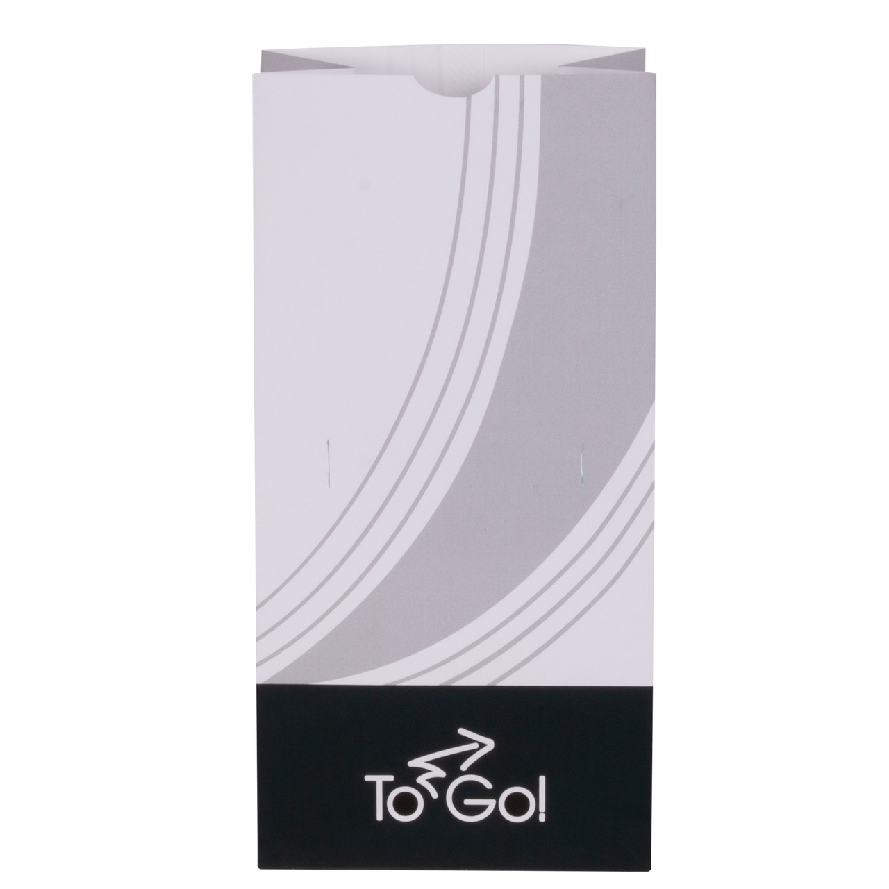 Meal Bag w/ Vents & Tin Tie White Small ToGo! 8.25x5.25x8.75