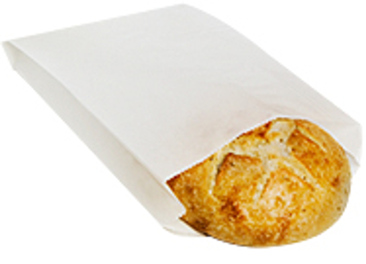 Pastry Ring Dubl Wax Bag White 9.25" x 2.25" x 14"