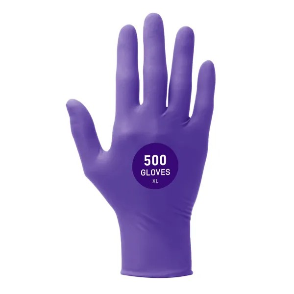 Nitrile-Xtra Exam Gloves X-Large Purple 12" 5.9 Mil