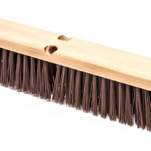 24 in Push Broom Coarse Maroon