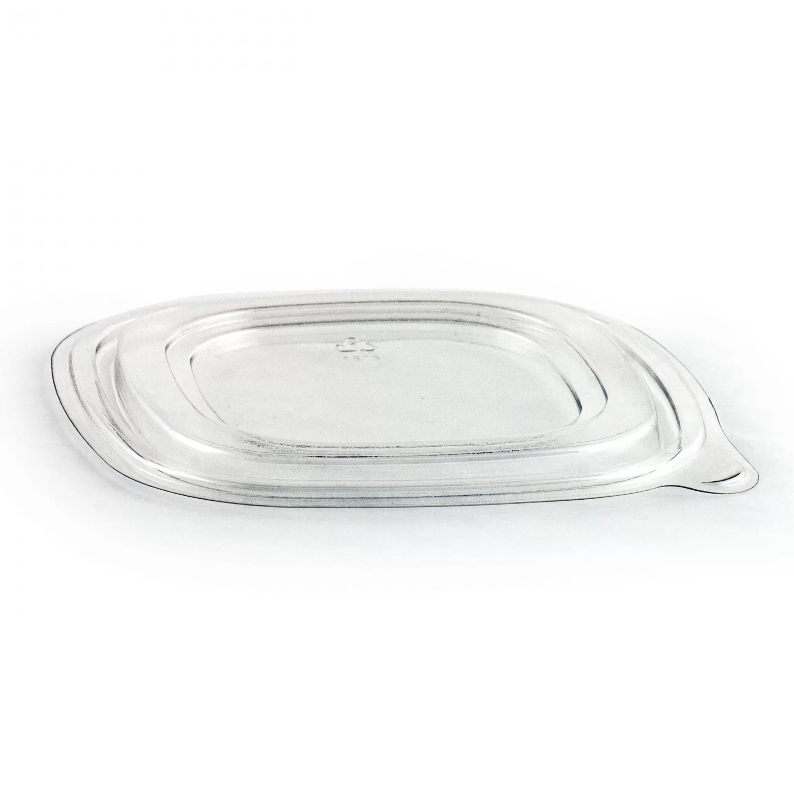 Crystal Classics 8" Square Bowl Lid Flat - Clear , PET