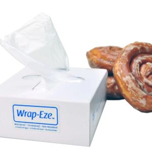 Wrap-Eze Pop-Up Sheets High Density 6 x 10.75 0.45 Mil Clear