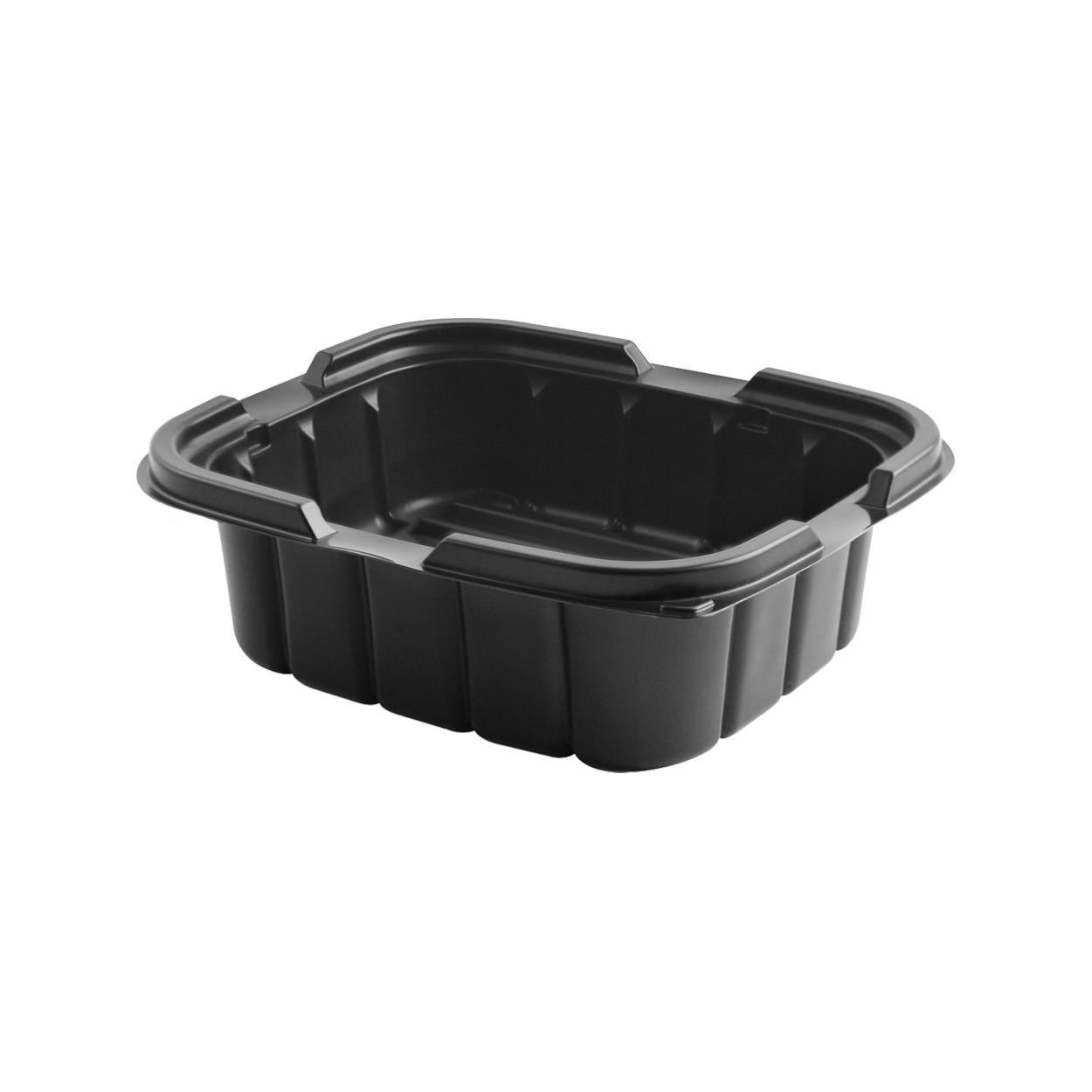 18 oz Microwavable 1-Comp Cont. 7" x 6" Crisp Food Technology
