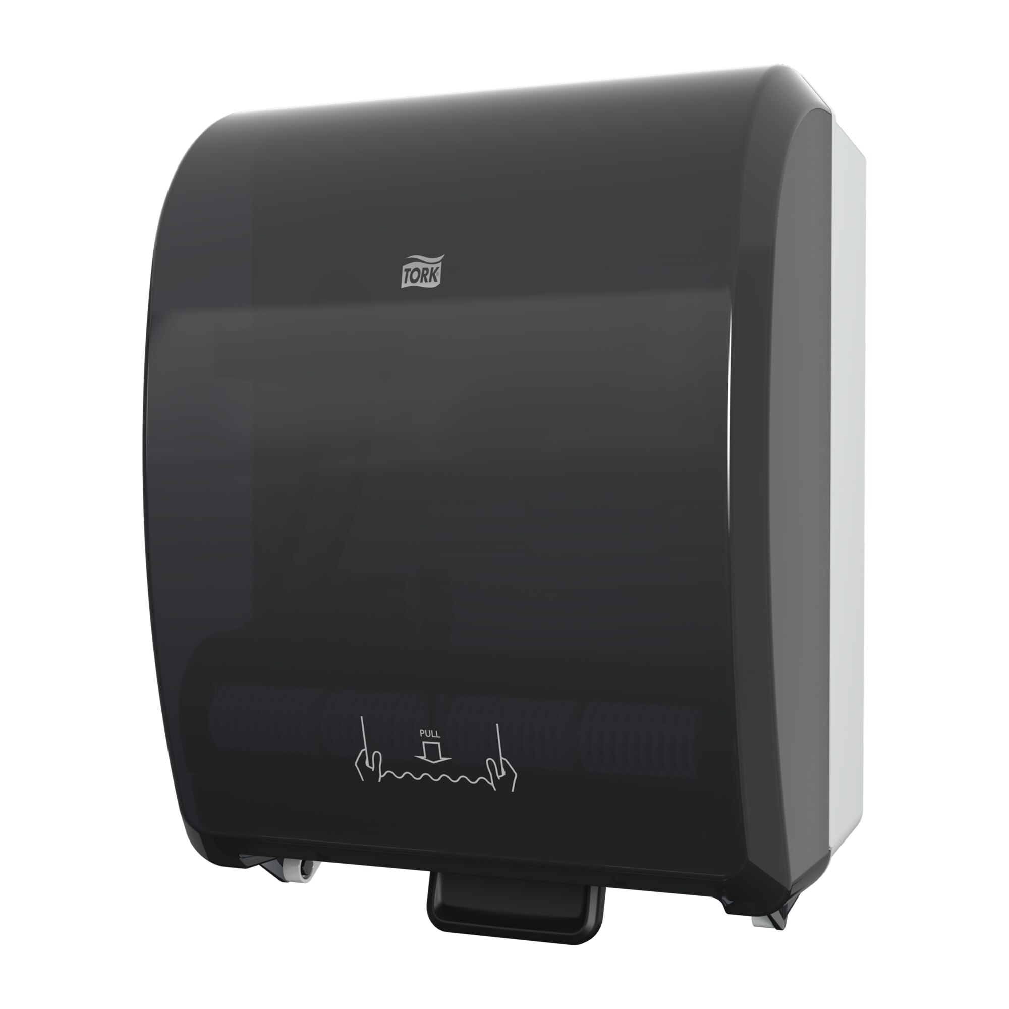 Tork Mechanical H71 Hand Towel Roll Dispenser Black Plastic