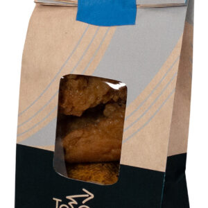 EcoCraft Window Meal Bag with Vents 5" x 3" x 9.625" 4 lb.