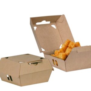 EcoCraft Clamshell Containers Fresh & Crispy 5.5" x 5" x 2.88"