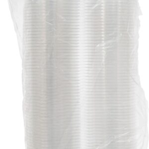 Tamper-Evident/Resistant Snack Cup 8 oz Clear PET with Dome Lid