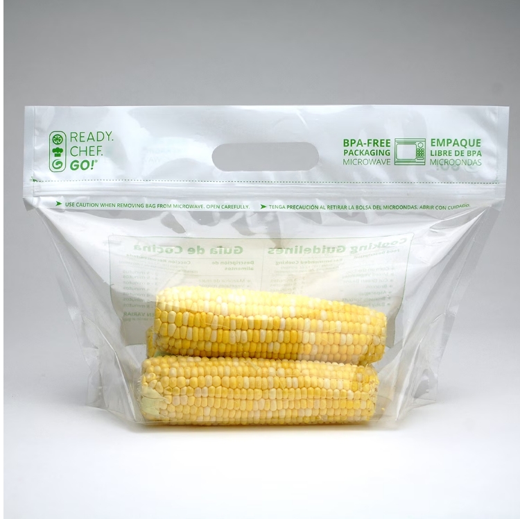 Ready Chef Go Produce Pouch 13.25" x 8.9" + 5" BG 2.5 mil