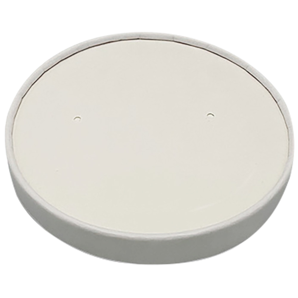 Paper Vented Lid White For 8 oz - 16 oz