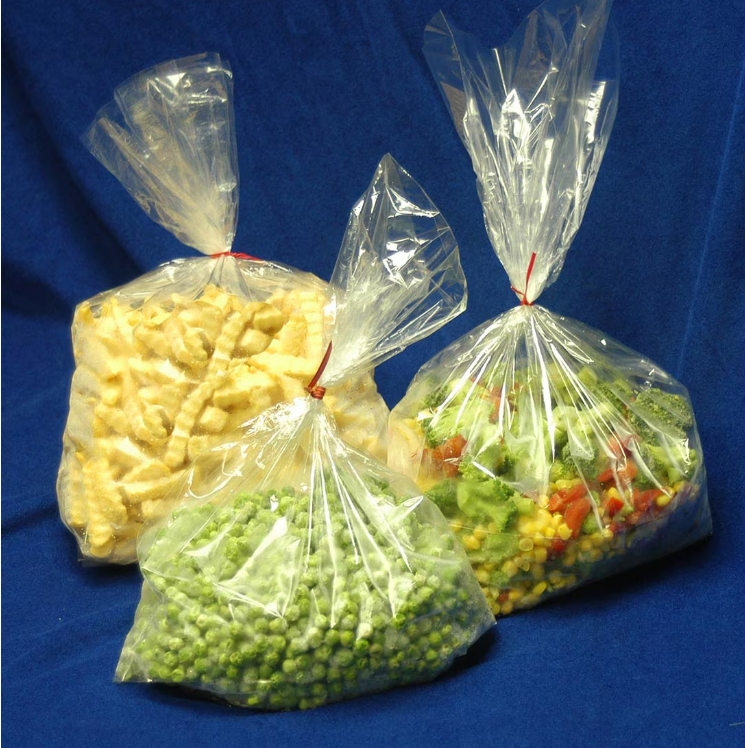 PP/LLDPE Bottom Gusset Bag Clear 9" x 13" + 4"BG 1 Mil