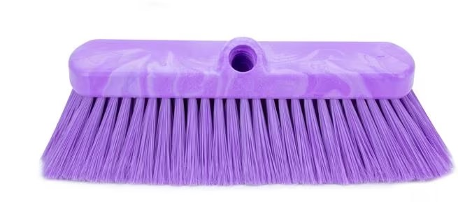 Flo-Thru Wall & Equipment Brush 10" , Purple