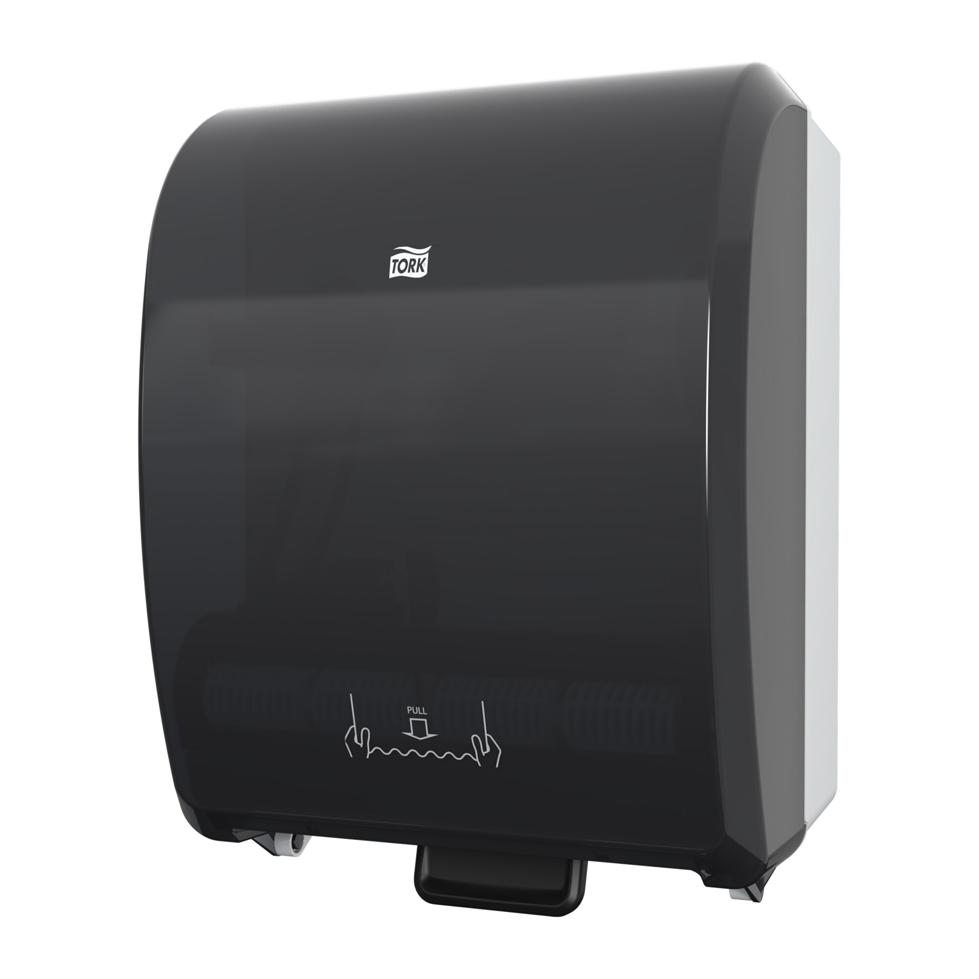 Tork Mechanical H80 Hand Towel Roll Dispenser Black Plastic