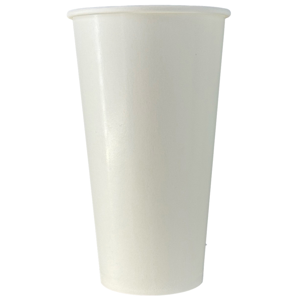 Paper Cold Cup 20 oz , White