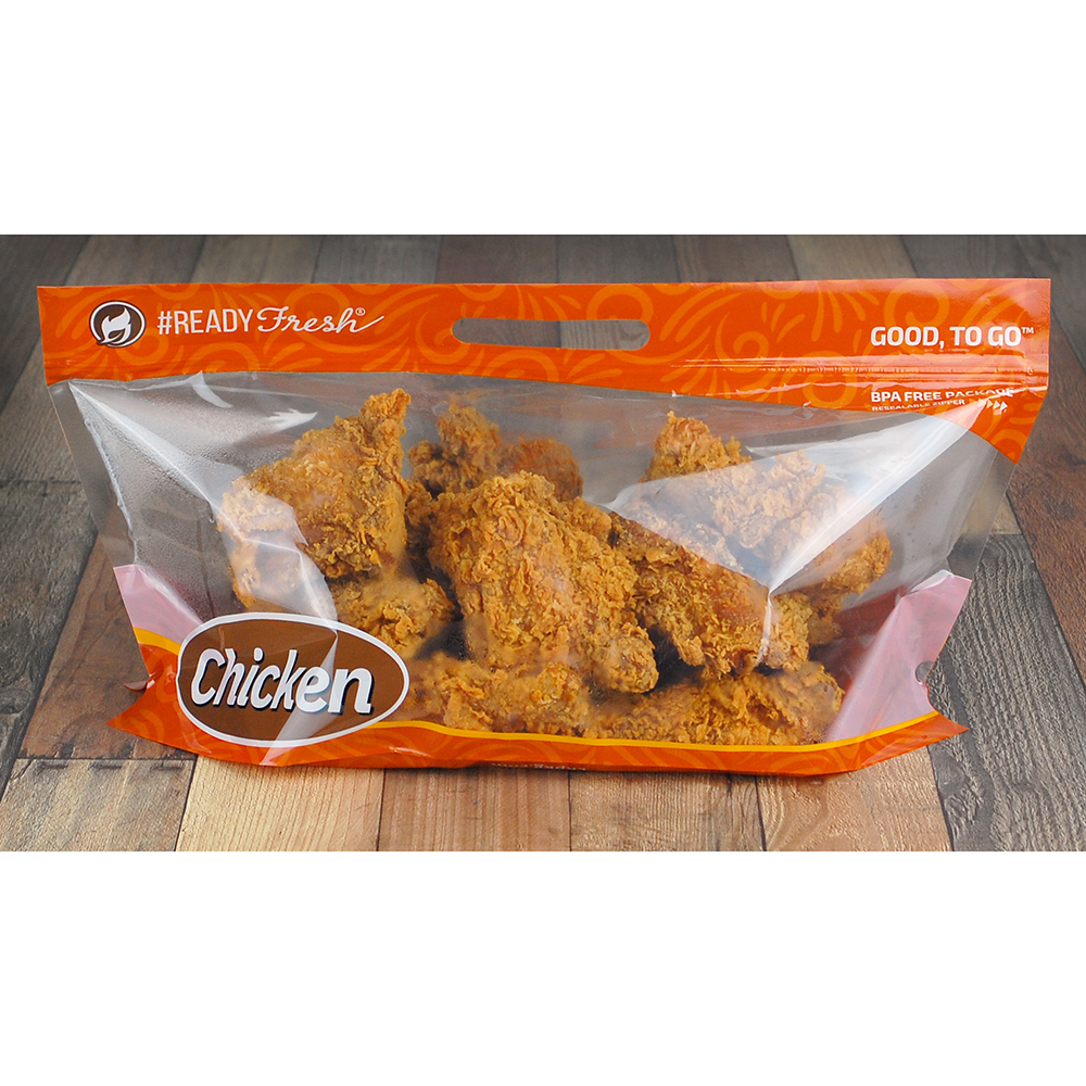 Ready Fresh Grab-N-Go Chicken Pouch 17" x 9" + 7"BG 2.6 mil