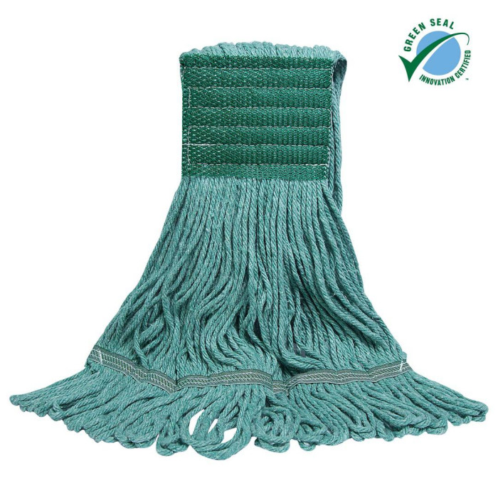 Natura Yarn Blended Looped Mop Head Blue , 16 oz , 18" + 2"