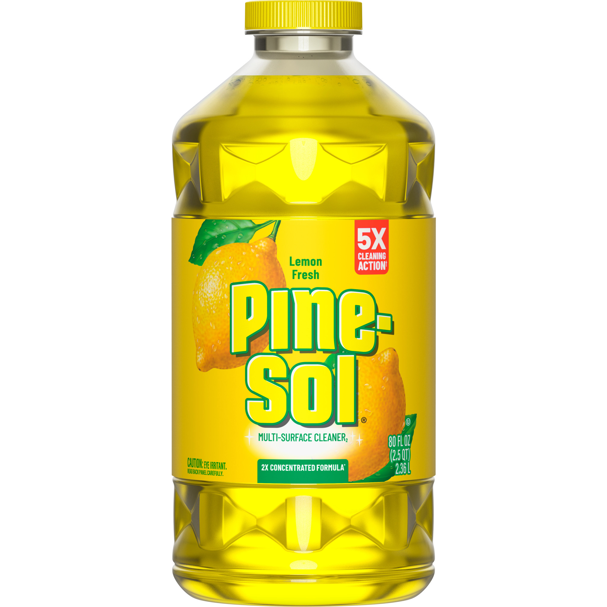 Pine-Sol Multi-Surface Cleaner 80 fluid oz, Lemon Fresh