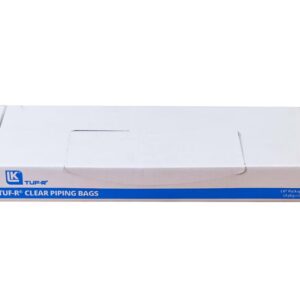 TUF-R LLDPE Piping Bag Clear, 6.25" x 12" , 3.25 mil