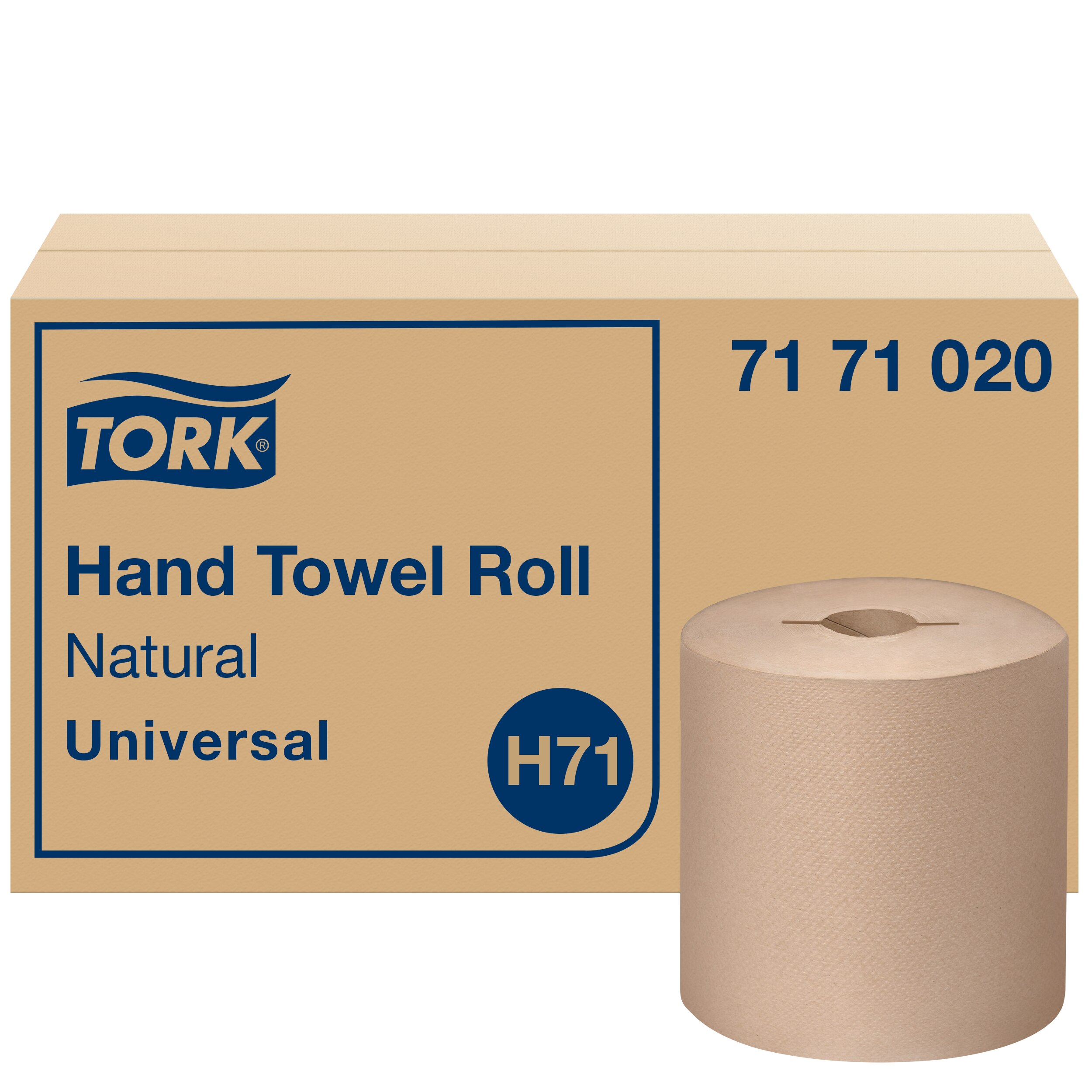 Tork Universal Hand Towel Roll Natural 7.5" x 1000' 1-Ply