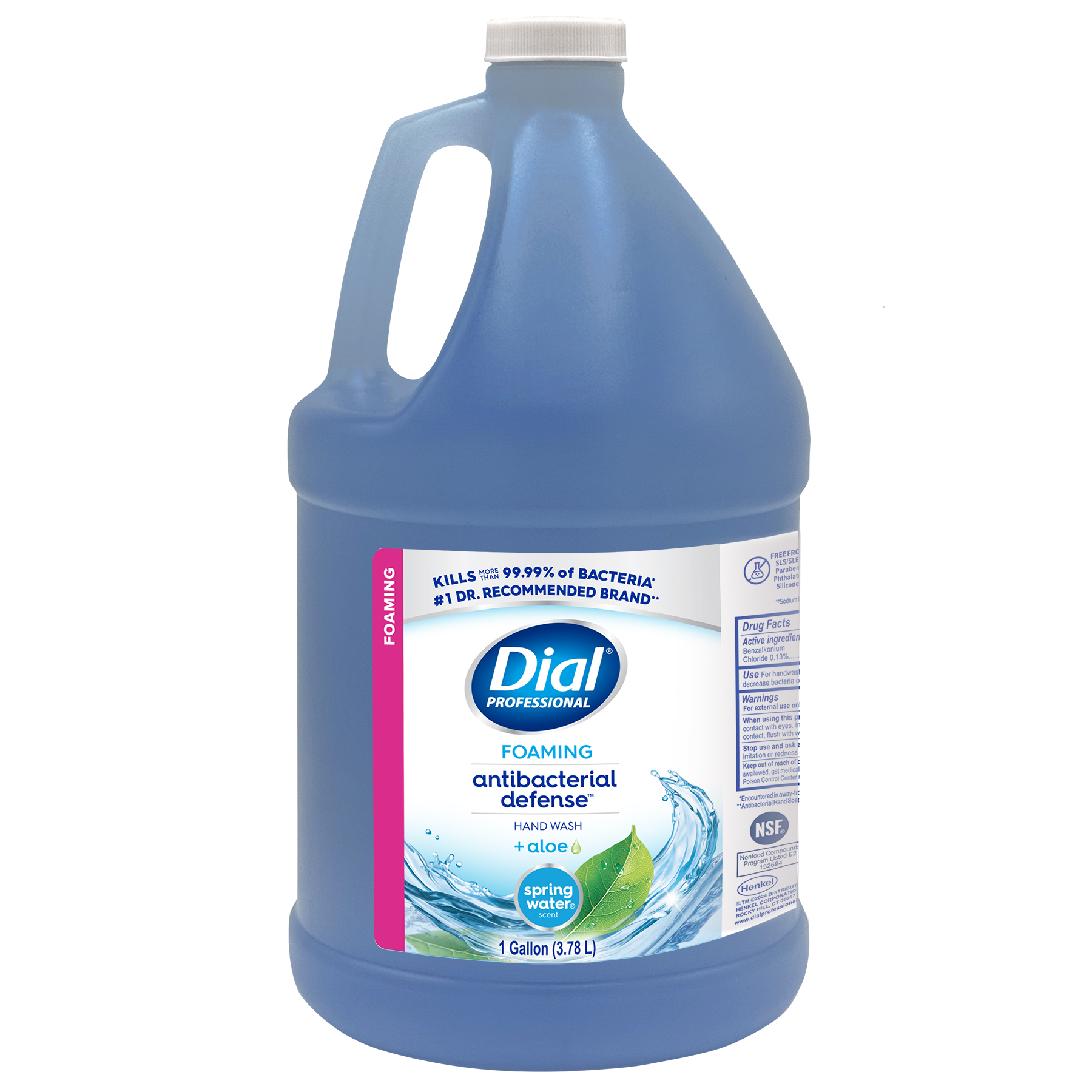 Pro Antibacterial Foaming Hand Wash 1 Gallon , Spring Water