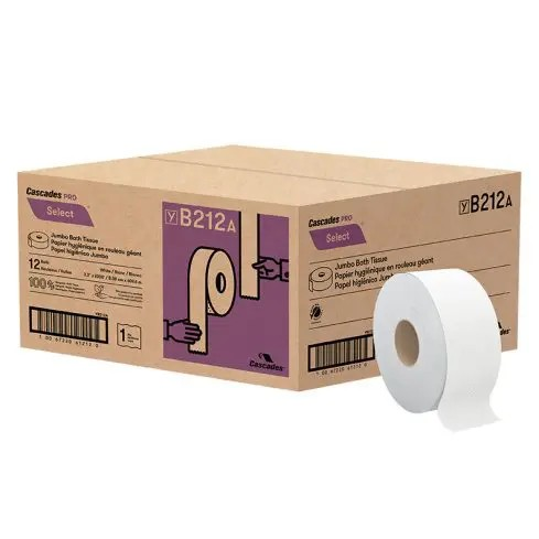 Select Jumbo Roll Bath Tissue 3.3" x 2000' 1-Ply