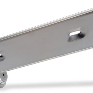 Perforated Roll Towel Dispenser 11 inch, Metal, Chrome