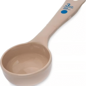 Solid Short Handle Measuring Cup 3 oz, Beige